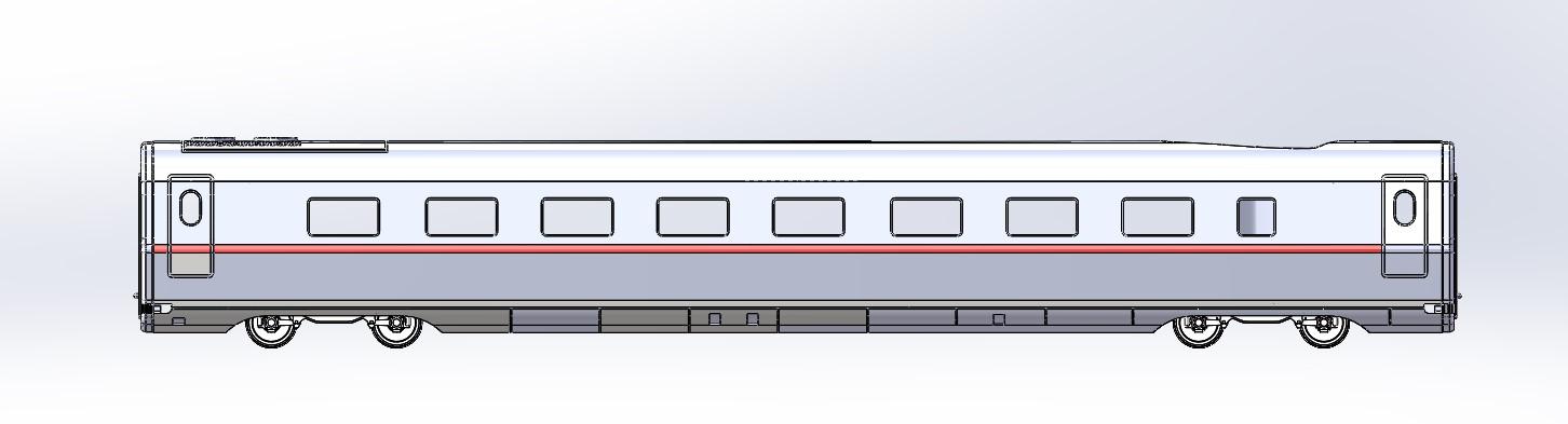 复兴号 CR400AF 动车组 头车
